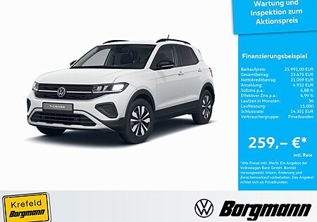 VW T-Cross gebraucht kaufen VW T-Cross Volkswagen 1.0 TSI Goal LED ACC KAMERA SHZ PDC