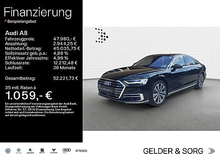 Audi A8 Lim 50 TDI qu.|B&O|Air|HuD|Pano|4 Zonen|AHK