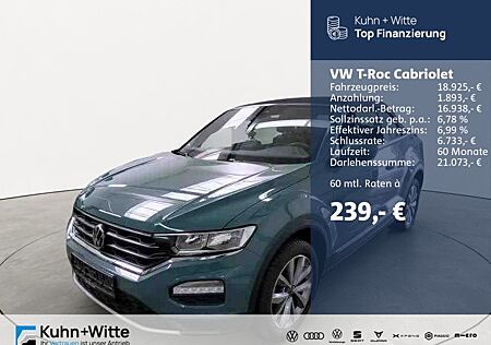VW T-Roc Volkswagen Cabriolet 1.0 TSI Style *AHK*Audio*Bluetoo