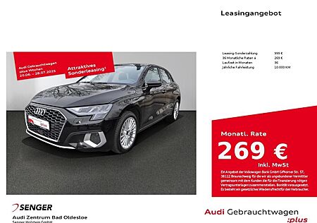 Audi A3 Sportback 30 TDI virtual cockpit BT LED GRA