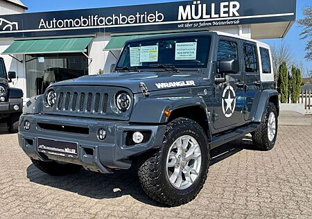 Jeep Wrangler 2.8 CRD Aut.+LEDER+KAMERA+AHK+LED+uvm.