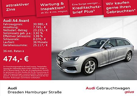 Audi A4 Avant 35 TFSI Advanced Navi S tronic