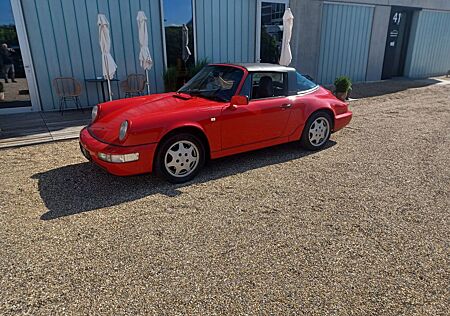 Porsche 964 C 4Targa deutsch motor überholt Klima ufrei