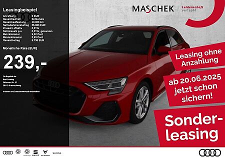 Audi A3 Sportback 2x S line 30 TFSI AHK Matrix Carbon