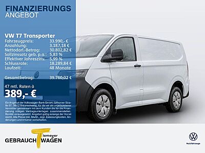 Volkswagen T7 Transporter Kasten 2.0 TDI GJR Doppelsitzbank