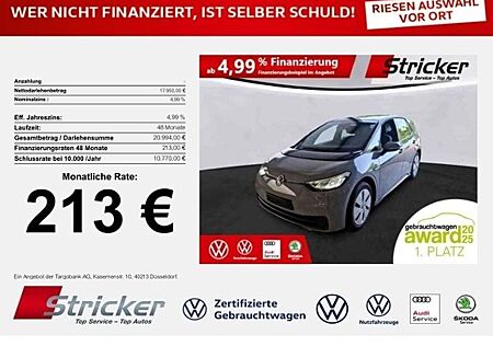 VW ID.3 Volkswagen Pure Performance 110/45 213,-ohne Anzahlung