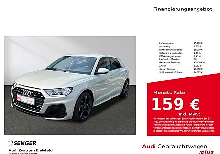 Audi A1 Sportback S line 25 TFSI Optik-Paket Sitzhzg.