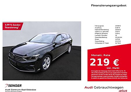 VW Passat Variant Volkswagen 1.4 eHybrid GTE Pano Navi Matrix