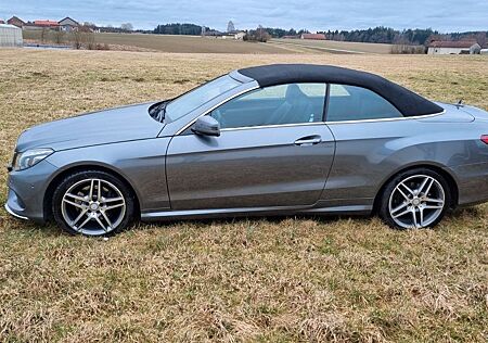 Mercedes-Benz E 220 d Cabrio AMG Line , Leder