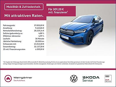 Skoda Enyaq Coupé RS Lounge Advanced, Drive Sport, Par