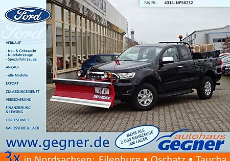 Ford Ranger XLT XtraK Aut Winterdienst Streuer Schild