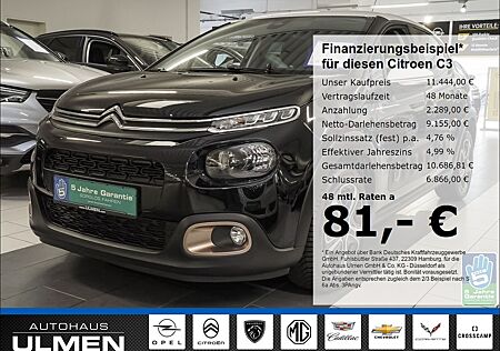 Citroën C3 Origins PureTech Touch-Radio Allwetterräder