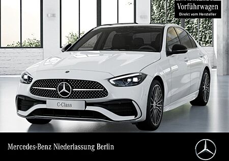 Mercedes-Benz C 200 AMG+NIGHT+PANO+360+LED+19"+TOTW+KEYLESS+9G