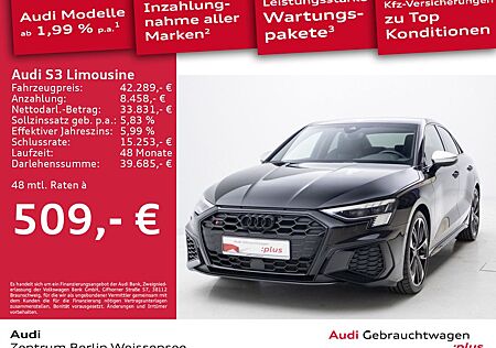 Audi S3 Limousine 2.0 TFSI S-TRO*QUA*MATRIX*ACC*APP**