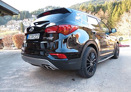 Hyundai Santa Fe blue 2.2 CRDi Premium 4WD Key 360