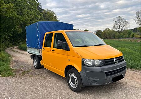 VW T5 Transporter Volkswagen T5 Pritsche Doka 2.0 TDI (140 PS) | Planenauf