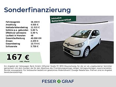 Volkswagen e-up! Kamera/ACC/SHZ