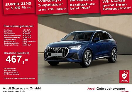 Audi Q3 S line 45 TFSI e S tronic AHK SHZ Keyless VC