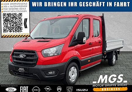 Ford Transit 350 L3 Pritsche mit DoKa #AHK #Allwetter
