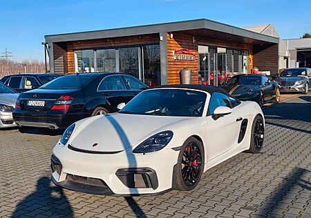 Porsche Boxster 718 Spyder TOP Auto 1 Hand Voll Carbon AKRAPOVIĆ