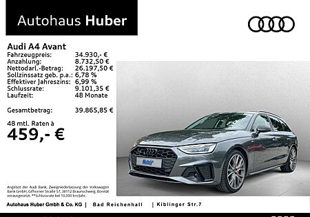 Audi A4 Avant 40 TDI S line competition plus quattro
