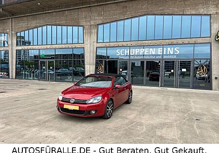 VW Golf Volkswagen VI*Cabrio*Exclusive*Leder*8Fach*SHeft*TOP!