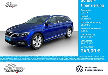 VW Passat Variant Volkswagen 2.0 TDI R Line 4M UPE: 69.160