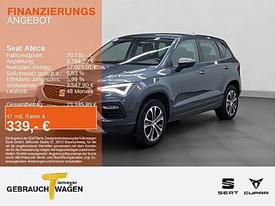 Seat Ateca 1.5 TSI DSG STYLE AHK BEATS NAVI+ PARKLENK