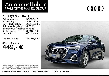 Audi Q3 Sportback 35 TDI S tronic S line PDC Virtual