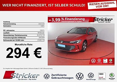 VW Passat Variant Volkswagen Business 1.5eTSI DSG 294,-ohne An