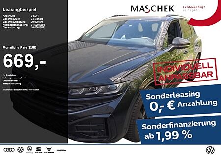 VW Touareg Volkswagen R-Line Pano AHK Standh. IQDrive BlackEd