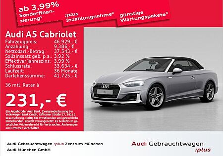 Audi A5 Cabriolet 35 TDI S tronic advanced AHK/Navi+/