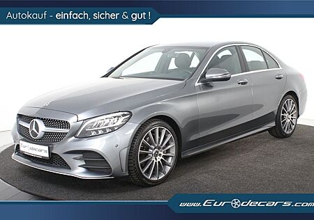 Mercedes-Benz C 180 T AMG-Line Automatik *1.Hand*Leder*2x AMG*