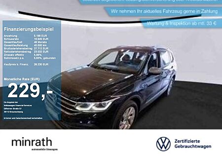 VW Tiguan Allspace Volkswagen 2.0 TDI 4Motion Life MATRIX+APP