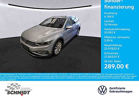 VW Passat Variant Volkswagen 2.0 TDI Alltrack 4M AHK eSD HuD
