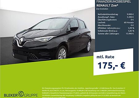Renault ZOE E-Tech 100% el. Evolution EV50 110hp