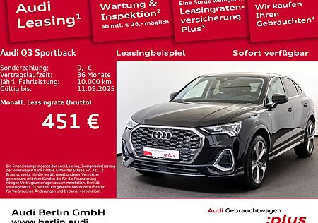 Audi Q3 Sportback S line 40 TFSI qu. S tr. PDC NAVI
