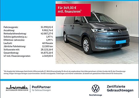 VW T7 Multivan Volkswagen Life 2.0 TDI DSG PANO IQ.LIGHT NAVI