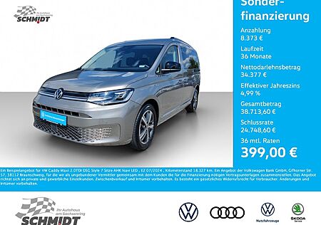 VW Caddy Volkswagen Maxi 2.0TDI DSG Style 7 Sitze AHK Navi LED