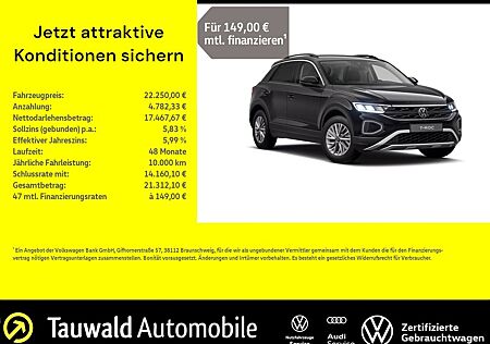 VW T-Roc Volkswagen 1.0 TSI Life LED/SHZ/APP/NAVI/ALLSEASON