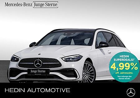 Mercedes-Benz C 220 d T |AMG|NIGHT|DISTR|NAVI|KEYL|PANO|LED