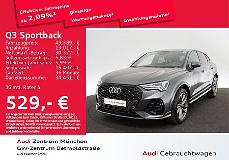 Audi Q3 Sportback 40 TFSI qu. S tronic 2x S line Navi