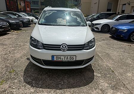 VW Sharan Volkswagen Highline BMT*Klima*6 Sitze *Xen*Leder*Kam