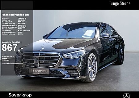 Mercedes-Benz S 580 4M lang , BURM AMG SPUR DISTR PANO 360