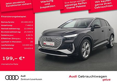 Audi Q4 e-tron Q4 S line NAVI VIRT AHK LEDER SHZ LED PDC