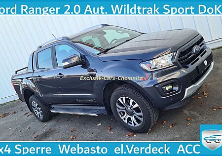 Ford Ranger 2.0D Doka AUT. 4x4 Wildtrak Standh. Voll