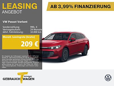 Volkswagen Passat Variant 2.0 TDI DSG 4M ELEGANCE AHK LEDER