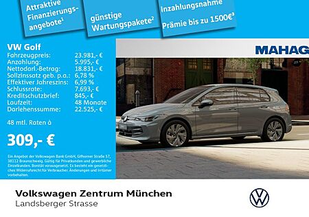 VW Golf Volkswagen VIII 1.5 TSI MOVE AHK ACC LED App-Connect 6