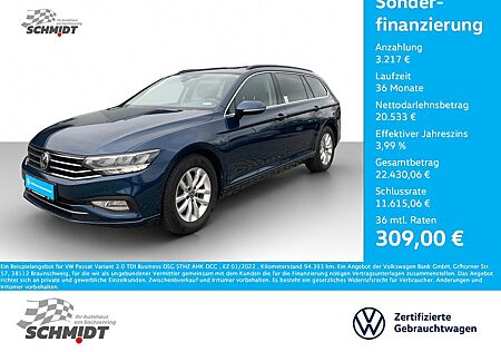 VW Passat Variant Volkswagen 2.0 TDI Business DSG STHZ AHK DCC