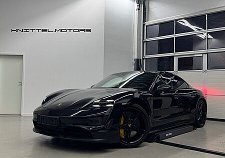 Porsche Taycan 4S Black PCCB Sitzluft BeifahrerDisplay